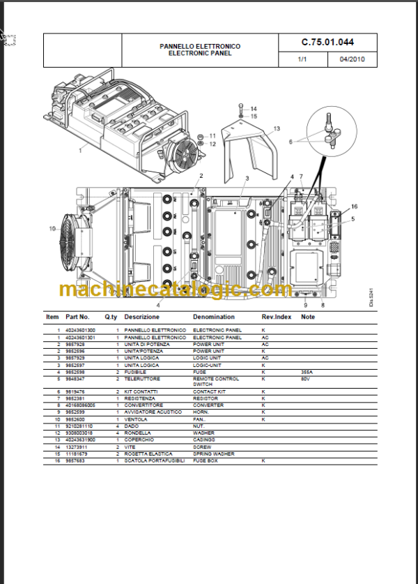 KOMATSU FB22H-3R FB25H-3R PARTS CATALOGUE