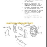 KOMATSU FB20M-1R SHOP MANUAL