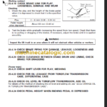 KOMATSU FD150E-7 FD160E-7 OPERATION MANUAL