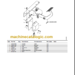 KOMATSU FB22H-3R FB25H-3R PARTS CATALOGUE