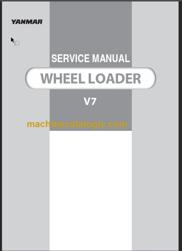 YANMAR V7 SERVICE MANUAL