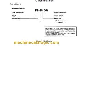 EATON FS-5106 AND FS-6206 SERVICE MANUAL