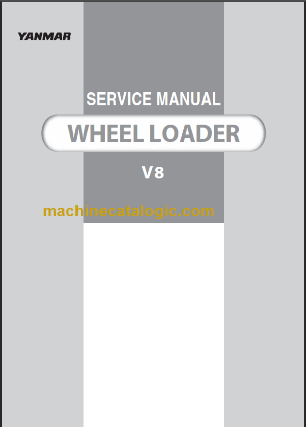 YANMAR V8 SERVICE MANUAL