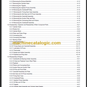 YANMAR SV08-1A SV08-1AS SERVICE MANUAL