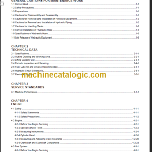 YANMAR V8 SERVICE MANUAL