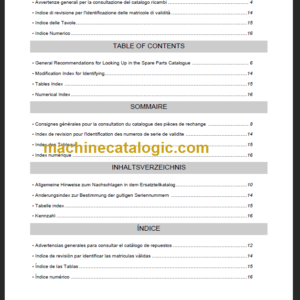 KOMATSU MWQ07-3R PARTS CATALOGUE