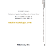 NAVISTAR MAXXFORCE DT9, DT10 MAXXFORCE 11,13,15 DIAGNOSTIC MANUAL