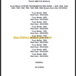 NAVISTAR 3200-4200-4300-4400 MODELS SERVICE MANUAL