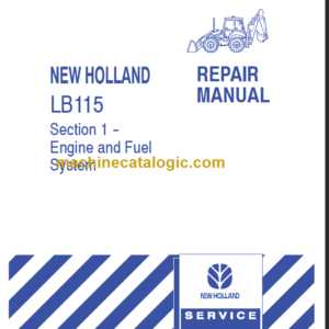 NEW HOLLAND LB115 REPAIR MANUAL