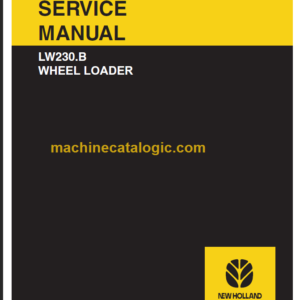 NEW HOLLAND LW230B SERVICE MANUAL