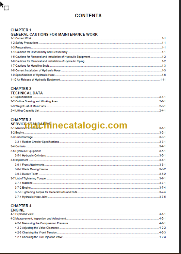 YANMAR VIO17 B2 VIO17 B3 SERVICE MANUAL