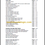 KOMATSU MWS14F-1R MWS20F-1R WORKSHOP MANUAL