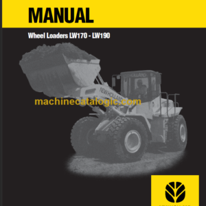 NEW HOLLAND LW170-LW190 SERVICE MANUAL