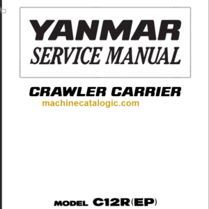 YANMAR V12R SERVICE MANUAL