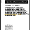 KOMATSU FB10EX 14EX 15EX 18EX OPERATION MANUAL