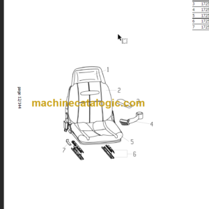 YANMAR V7-1 PARTS CATALOG