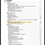 KOMATSU FB10EX 14EX 15EX 18EX OPERATION MANUAL