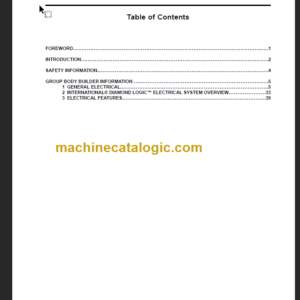 NAVISTAR S08300 ELECTRICAL DATA BOOK SERVICE MANUAL