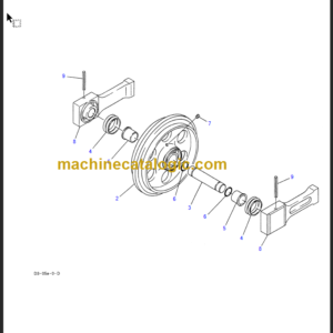 TAKEUCHI TB020 Compact Excavator Parts Manual