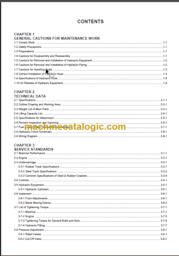 YANMAR SV26 SERVICE MANUAL