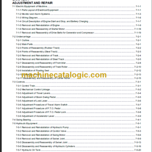 YANMAR ViO45-5 ViO55-5 SERVICE MANUAL