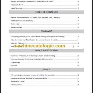 KOMATSU FB20H-2R FB20HG-2R PARTS CATALOGUE