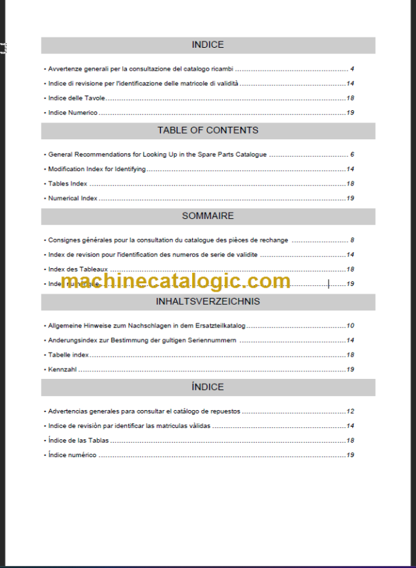 KOMATSU FB20H-2R FB20HG-2R PARTS CATALOGUE