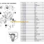 YANMAR V7-1 PARTS CATALOG