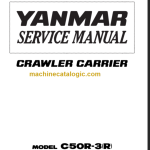 YANMAR C50R-3 SERVICE MANUAL