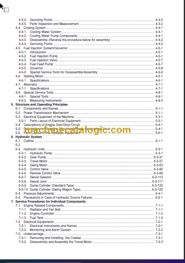 YANMAR C50R-3 SERVICE MANUAL