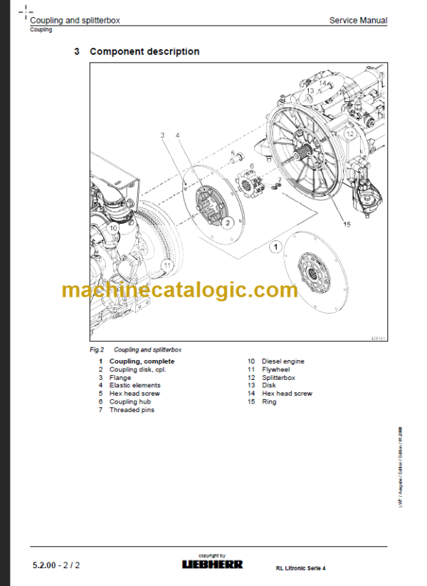 LIEBHERR Pipe Layers Series 4 Service Manual