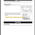 KOMATSU FD15 18-17 OPERATION MANUAL