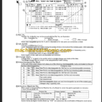 TAKEUCHI TB219 Mini Excavator Parts Manual Engine