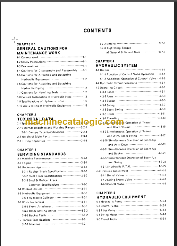 YANMAR VIO70 SERVICE MANUAL