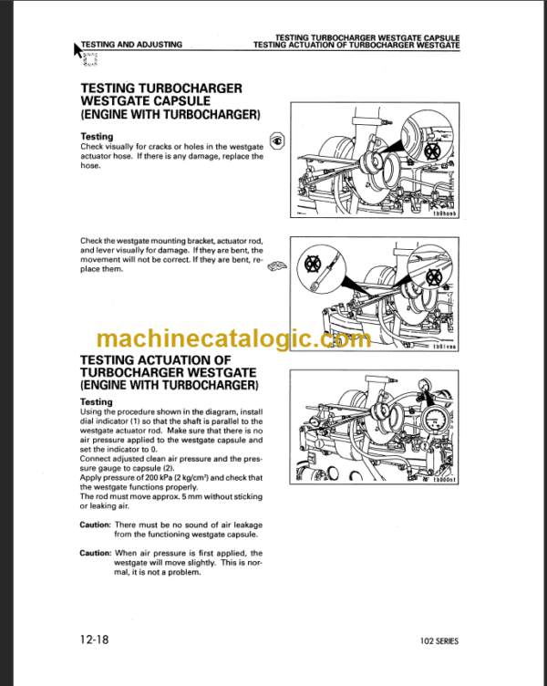 KOMATSU FD35Z 40Z-7 SHOP MANUAL