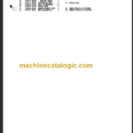 TAKEUCHI TB219 Mini Excavator Parts Manual Engine
