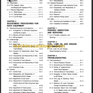 YANMAR B22-2 B22-2A SERVICE MANUAL