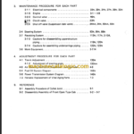 YANMAR YB401W SERVICE MANUAL