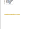 TAKEUCHI TB210R Mini Excavator Parts Manual ENGINE