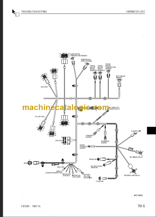 KOMATSU FB10RW 13RW 15RW-15 SHOP MANUAL