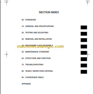 KOMATSU FB10RW 10RW 15RW-14 SHOP MANUAL