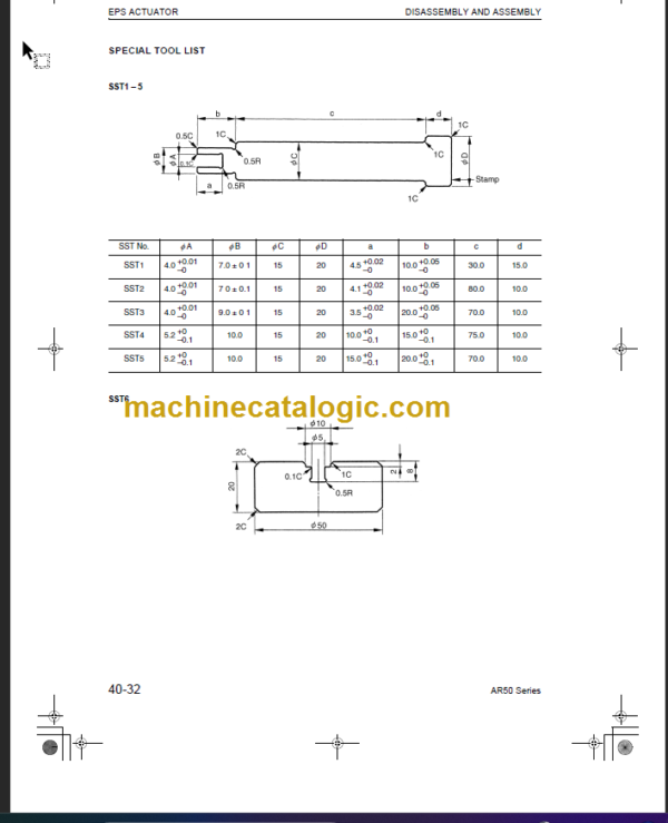 KOMATSU FB10RW 10RW 15RW-14 SHOP MANUAL