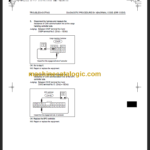 KOMATSU FB10RW 10RW 15RW-14 SHOP MANUAL