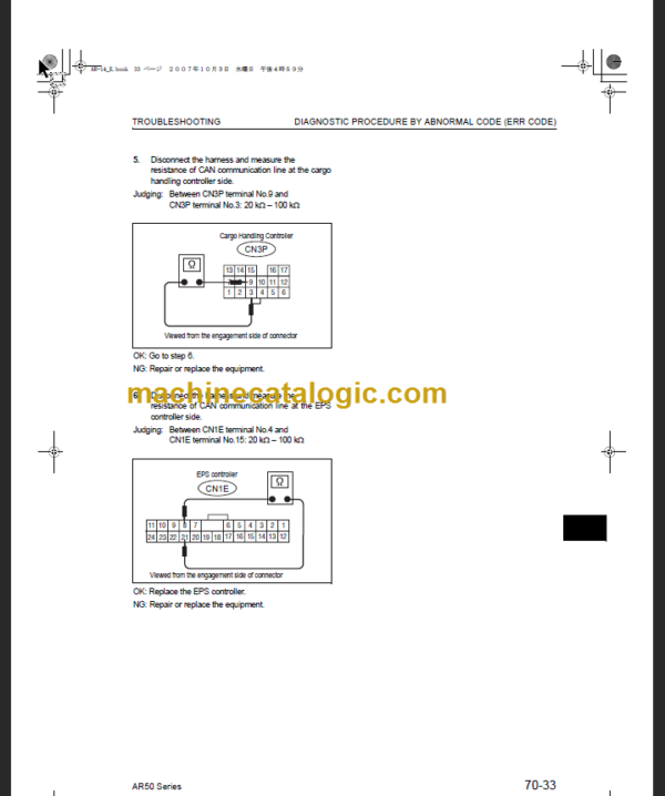 KOMATSU FB10RW 10RW 15RW-14 SHOP MANUAL