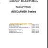 KOMATSU 18(F) 20(A)(F)-12 SHOP MANUAL