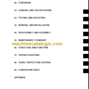 KOMATSU 18(F) 20(A)(F)-12 SHOP MANUAL