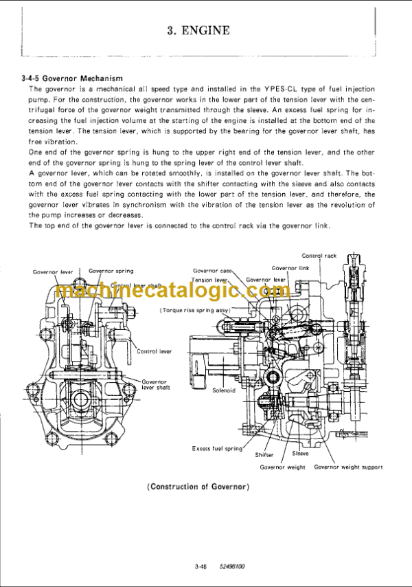 YANMAR V3-3 V4-3 SERVICE MANUAL