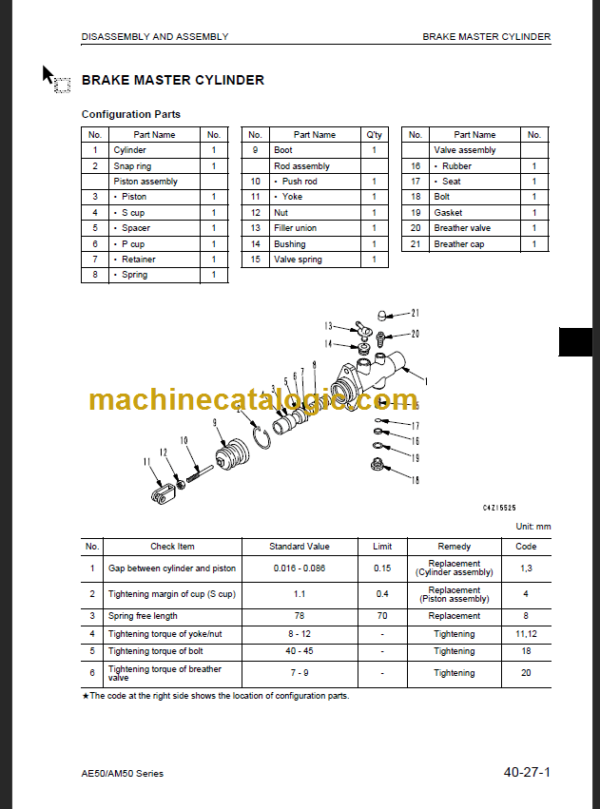 KOMATSU 18(F) 20(A)(F)-12 SHOP MANUAL