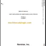 NAVISTAR PROSTAR-LONESTAR SERVICE MANUAL