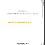 NAVISTAR TC BUS TECHNICIAN-SERVICE-DIAGNOSTIC MANUAL